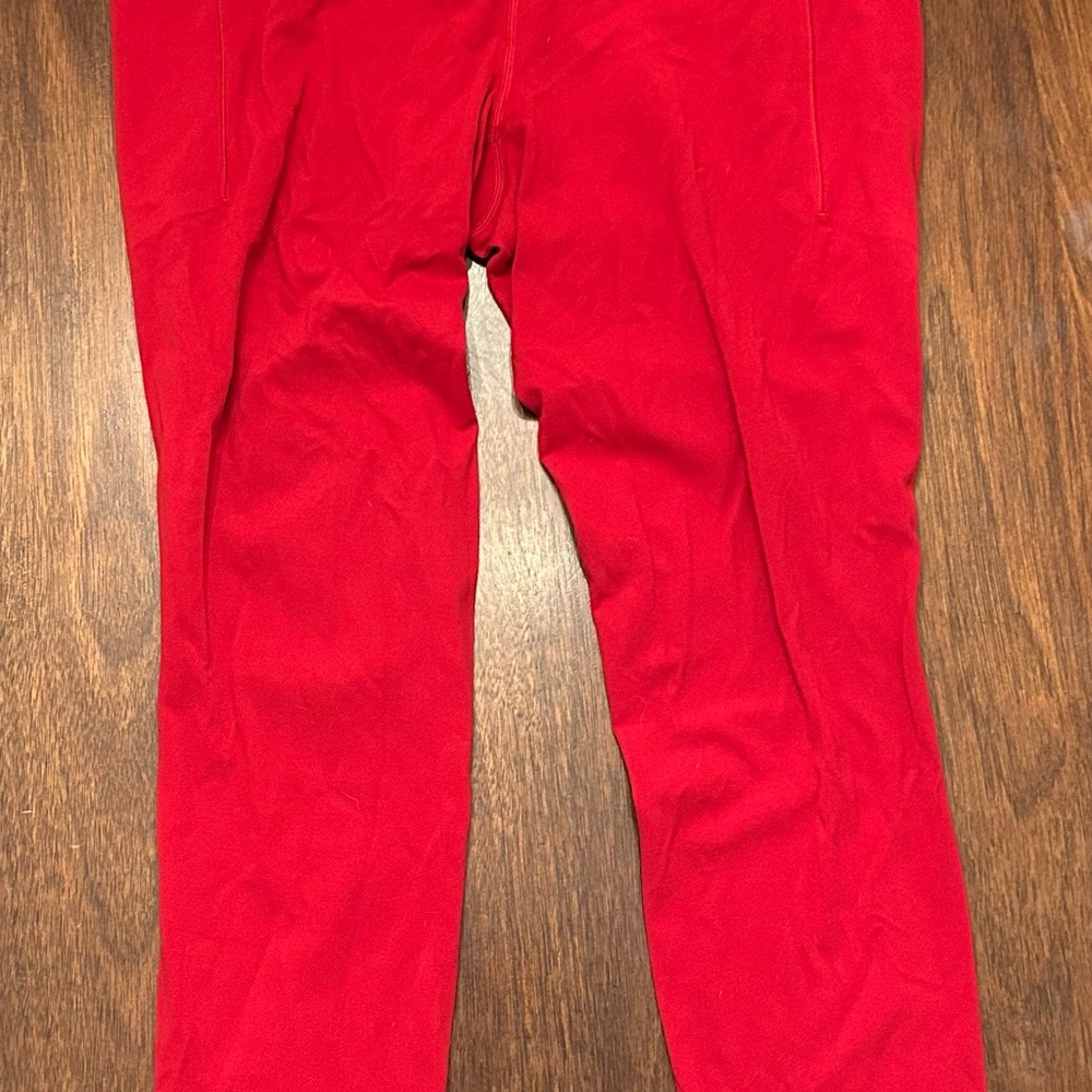 Athleta Red Leggings - Picture 3 of 3